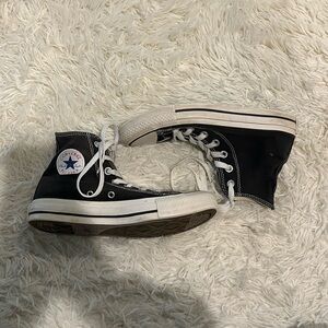 High Top Black Converse